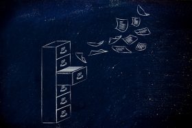 dump old tax record